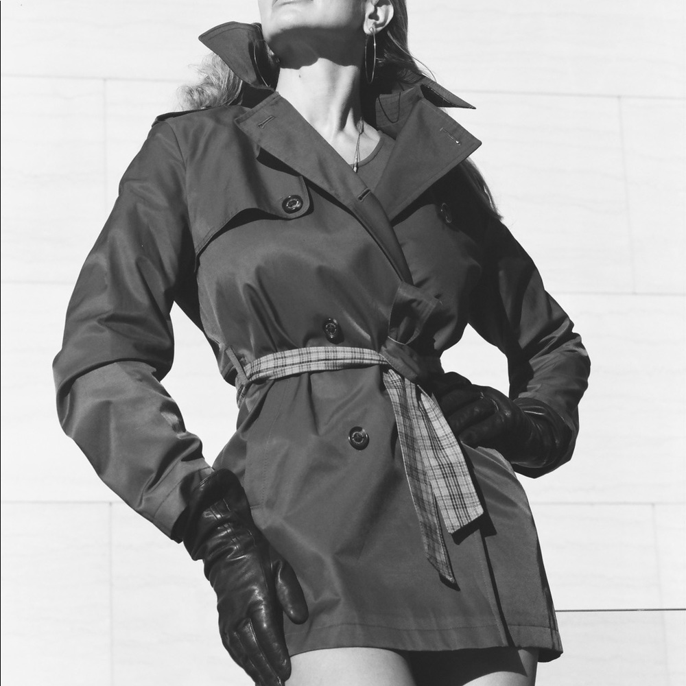 Sam Edelman size medium NWT Red trench coat